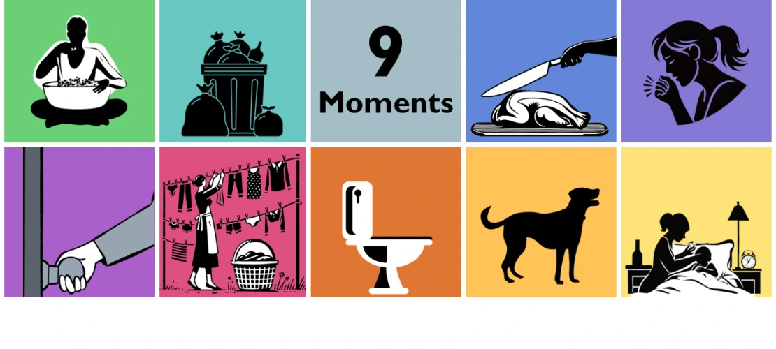 9 moments banner